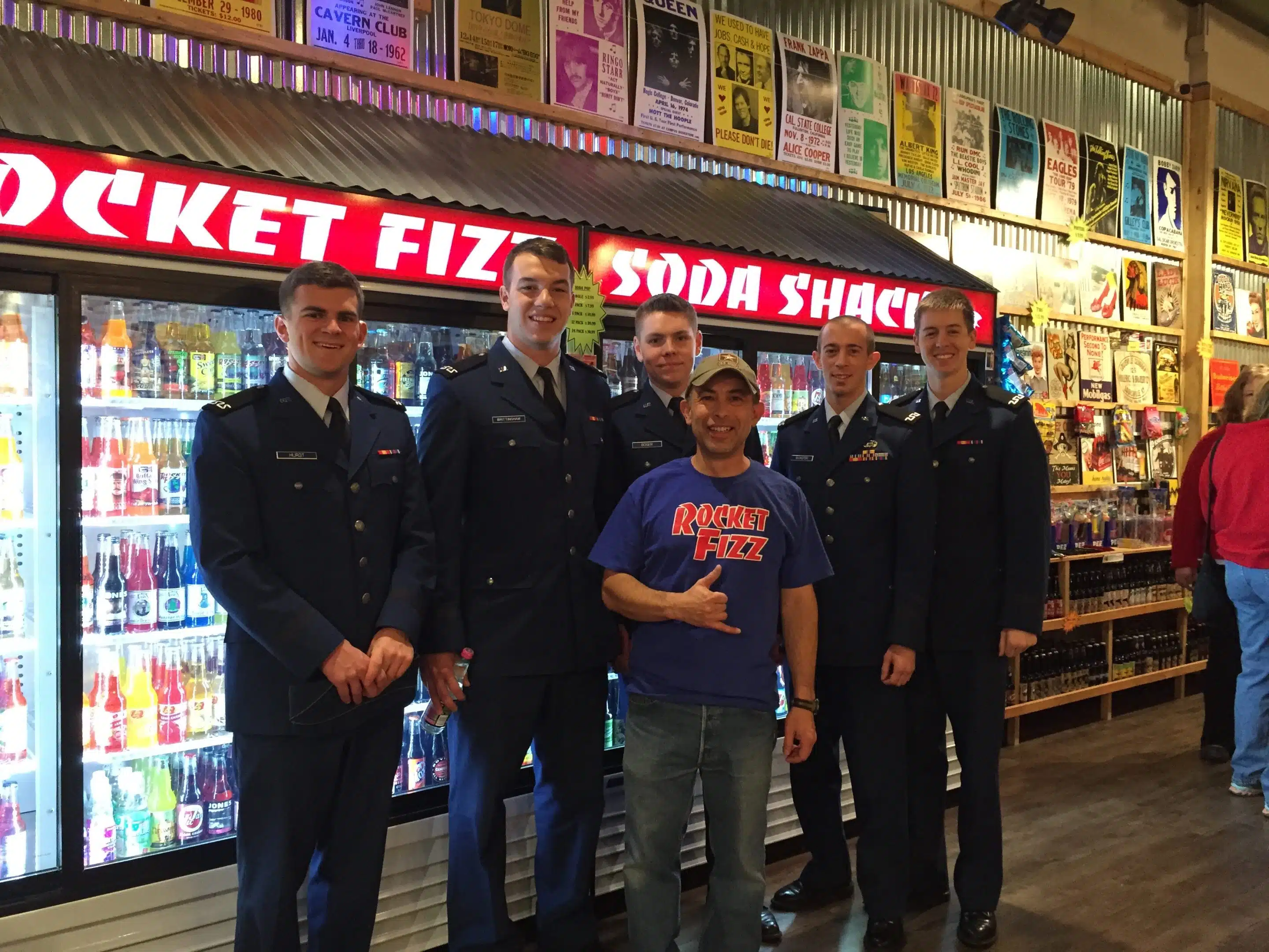 Me and USAF Academy Cadets